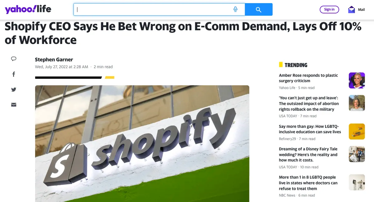 shopify ceo承認錯誤