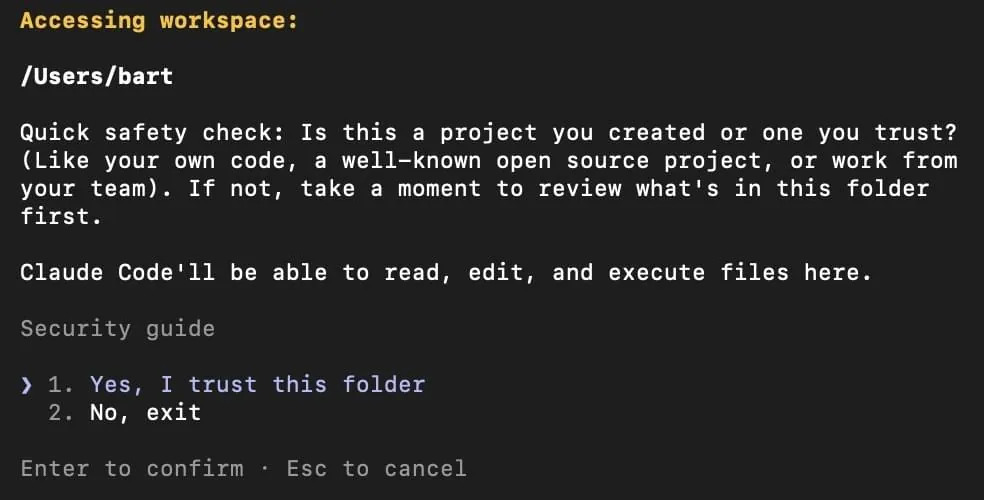 Mac 版 Claude code git 安裝－圖7
